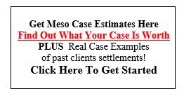 mesothelioma case value